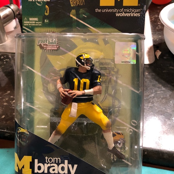 Other Michigan Tom Brady Action Figure Poshmark